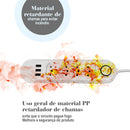 Torre de tomadas padrão brasileiro