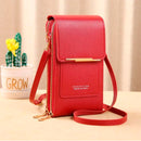 Bolsa Transversal Touch Screen – Leve, Compacta e Ideal para Levar Celular e Carteira