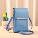 Bolsa Transversal Touch Screen – Leve, Compacta e Ideal para Levar Celular e Carteira