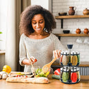 Porta Condimentos Giratório 360º – Organizador de Temperos com Design Compacto e Funcional