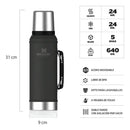 garrafa termica inox stanley
