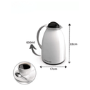 Garrafa Térmica Unitermi Florença 650ml Branca – Ideal para Café e Bebidas Quentes