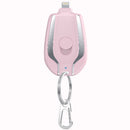 Mini Carregador USB Portátil com Chaveiro – Energia de Emergência Sempre à Mão