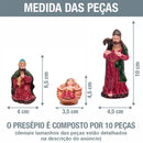 presépio mini conjunto completo
