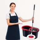 Mop Giratório Completo Nybc – Cesto em Inox com 2 Refis e Saboneteira Integrada