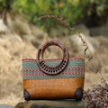 Savana Ethnic Straw Bag – Handmade and Elegant Design for Natural Looks