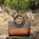 Savana Ethnic Straw Bag – Handmade and Elegant Design for Natural Looks